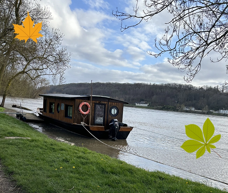 Hébergement sur l'eau à Saumur